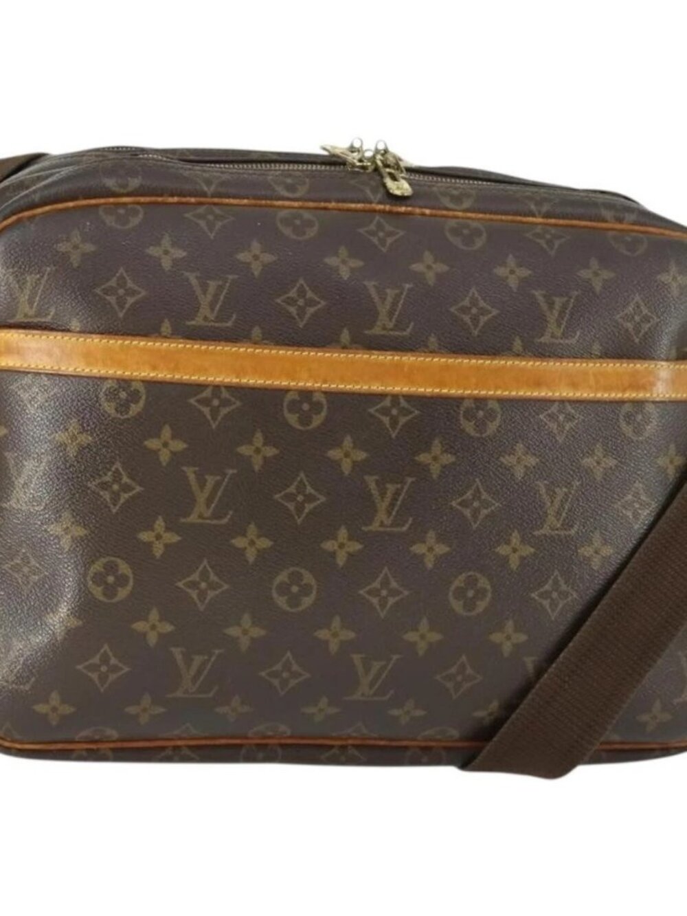 LOUIS VUITTON Monogram Reporter GM Shoulder Bag M45252 LV Auth BA10175 - Picture 2 of 16